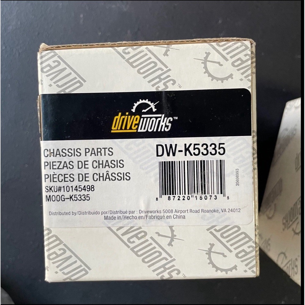 Bundle Of Driveworks DW-K5335 Front‎ Lower Ball Joint Chevy GMC Oldsmobile 84-05